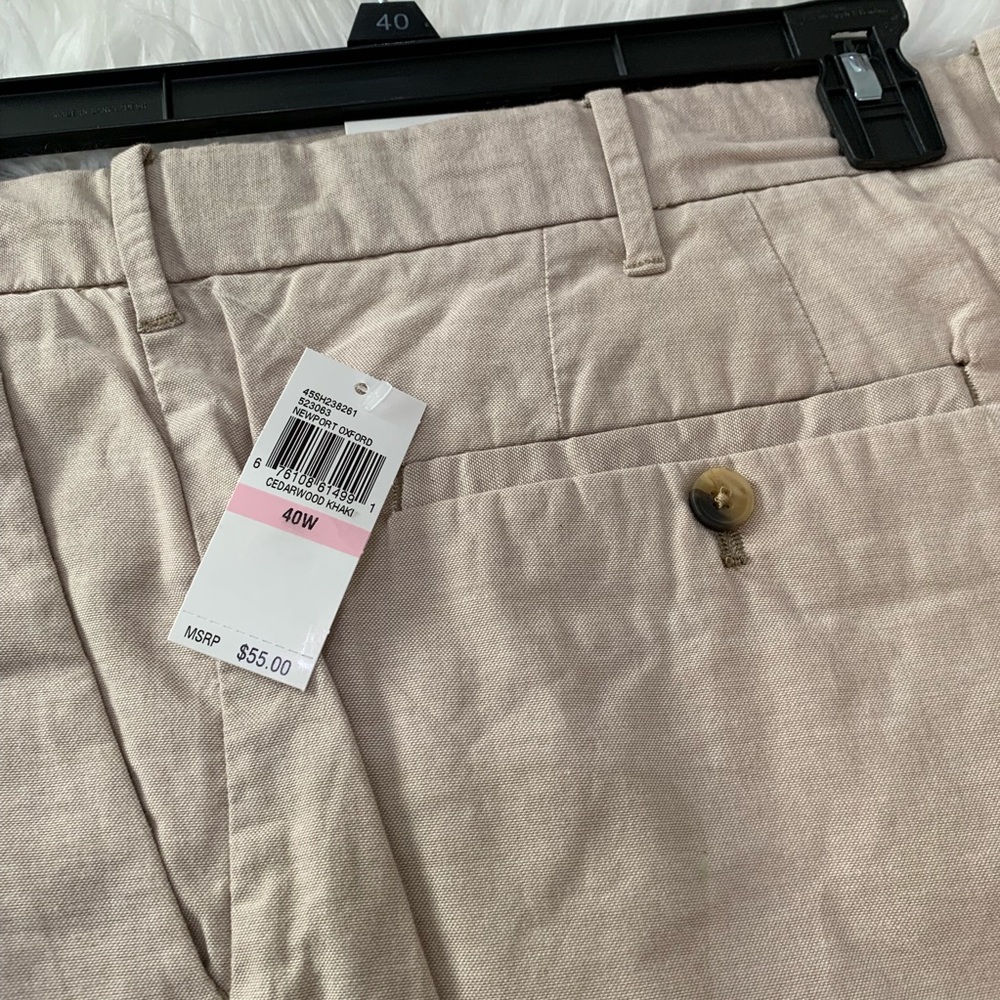 IZOD Newport Classic-Fit Oxford Stretch Shorts - Picture 6 of 8